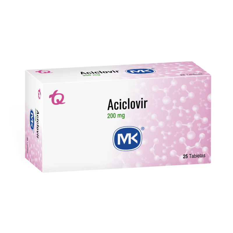 ACICLOVIR 200 MG - TABS - MK (MK / Tecnoquímicas)